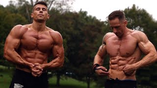 Bigger Chest Workout! Weighted Calisthenics Bar Brothers