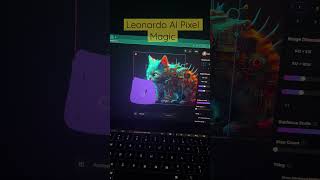 Leonardo AI Pixel magic tool #youtubeshorts #openai #ai #aiart #digitalart #leonardoai screenshot 3