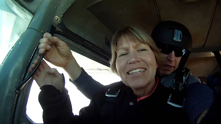 Susan Crisp's Tandem skydive!