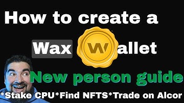 Wax Blockchain Starter Guide. Create a wallet-Find NFTs-Trade