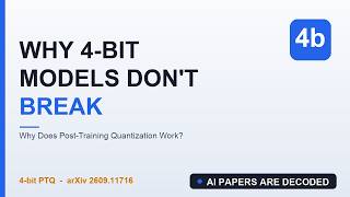 Why Don't 4-Bit LLMs Break The Math of Post-Training Quantization