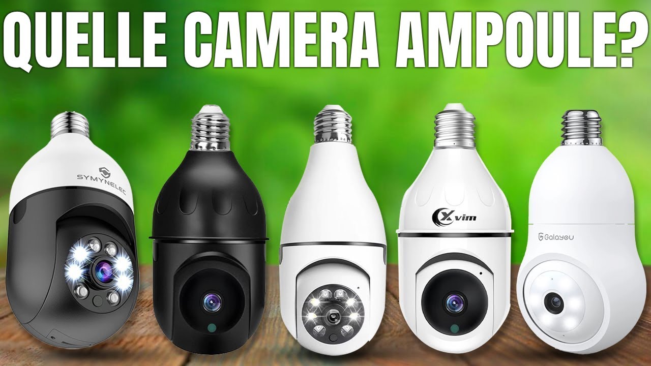 Caméra De Surveillance Ampoule IP Wifi