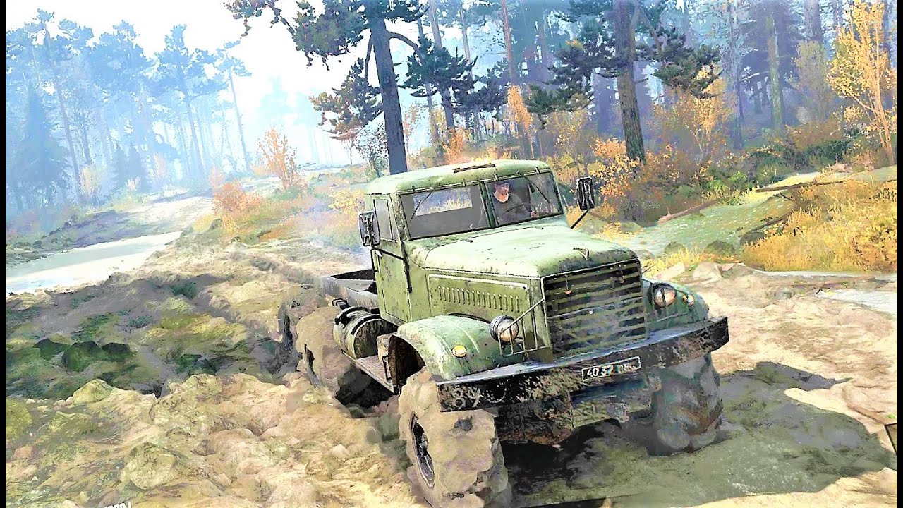 MUDRUNNER Gameplay Walkthrough -MUDRUNNER AMERICAN WILDS 