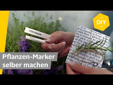 Video: DIY Pflanzenmarker