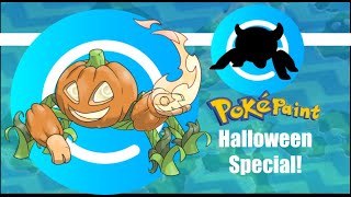 The Pokepaint Halloween Special Mini-sode (my @Subjectively Mazah region Art Contest Submissions)