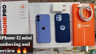 iPhone 12 mini🔥 unboxing and review 🔥 in 2023  superb condition 🔥form Cashify Super sale #unboxing