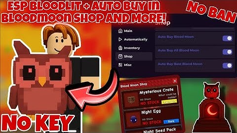 [NEW] Keyless Auto Bloodmoon, Fruits ESP, Buy Bug Egg | Grow a Garden Script Free