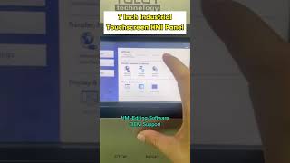 7 Inch Industrial Touch screen HMI Panel -- HMl Editing Software OEM Support #lcd #display #tft