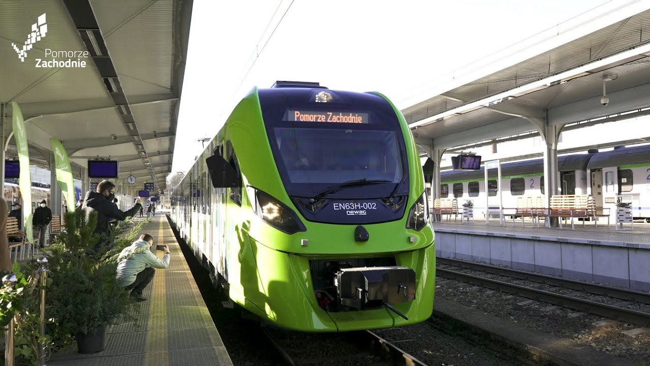 Pierwsze hybrydy ruszyły na tory #PomorzeZachodnie