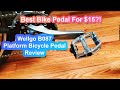 Wellgo B087 Platform Bicycle Pedals - Best Bike Pedals For Under $20