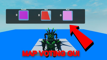 Create a Map Voting GUI in Roblox