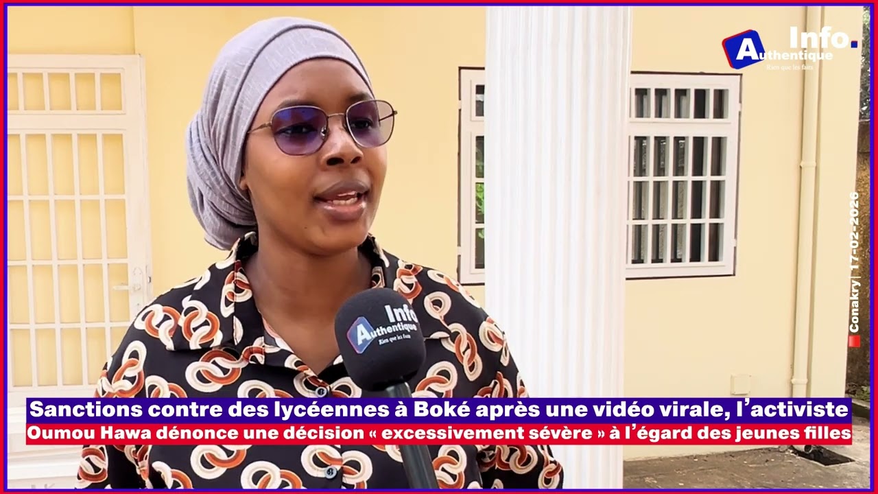 🚨🇬🇳| Des lycéennes sanctionnées après une vidéo virale, Oumou Hawadénonce une décision trop sévère⬇️