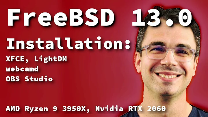 LIVE: FreeBSD 13.0 Installation #1 - XFCE, LightDM, OBS