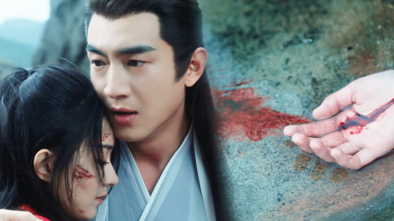 趙麗穎的血流向海里，竟讓林更新精準定位到她在哪，下一秒失而復得把她抱在懷里不撒手！#chinesedrama