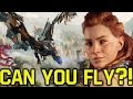 Horizon Zero Dawn - CAN YOU FLY?! (Horizon Zero Dawn gameplay PS4 Pro - Horizon Zero Dawn flying)