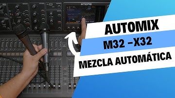 AUTOMIX en Midas M32