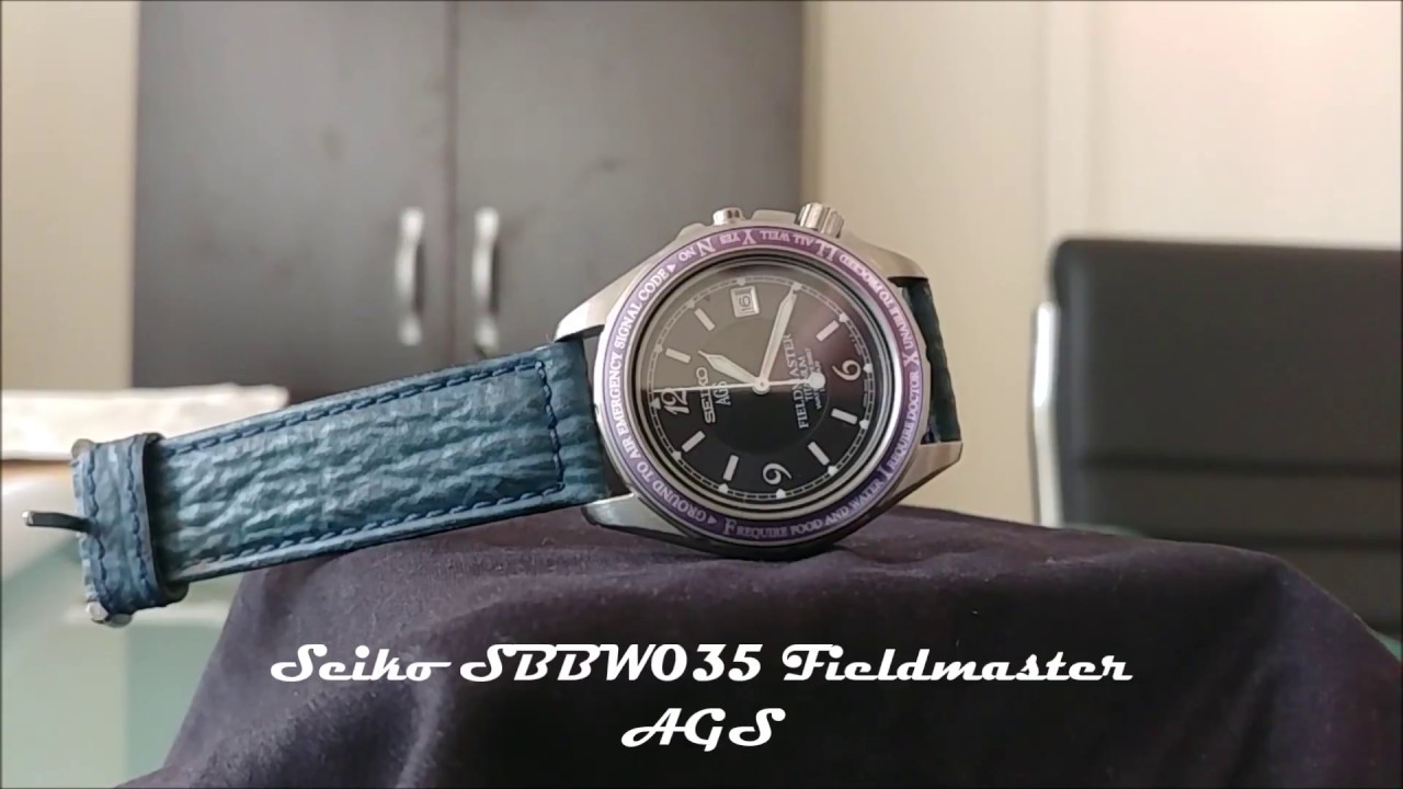 Review of the Seiko SBBW035 Fieldmaster AGS (5M22-6010) - YouTube