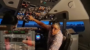 BOEING 737-800NG DUBAI TO MUSCAT SERIES PART 4 - PREFLIGHT PROCEDURE (FO) FORWARD OVERHEAD PANEL