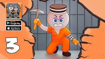 Prison Breakout - Gameplay Walkthrough Part 3 - Hyper Casual Games (iOS, Android)