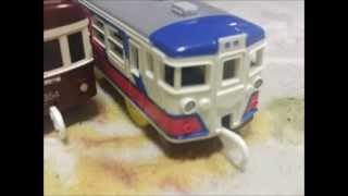 Plarail] I tried reversing the coupler on the rear car of