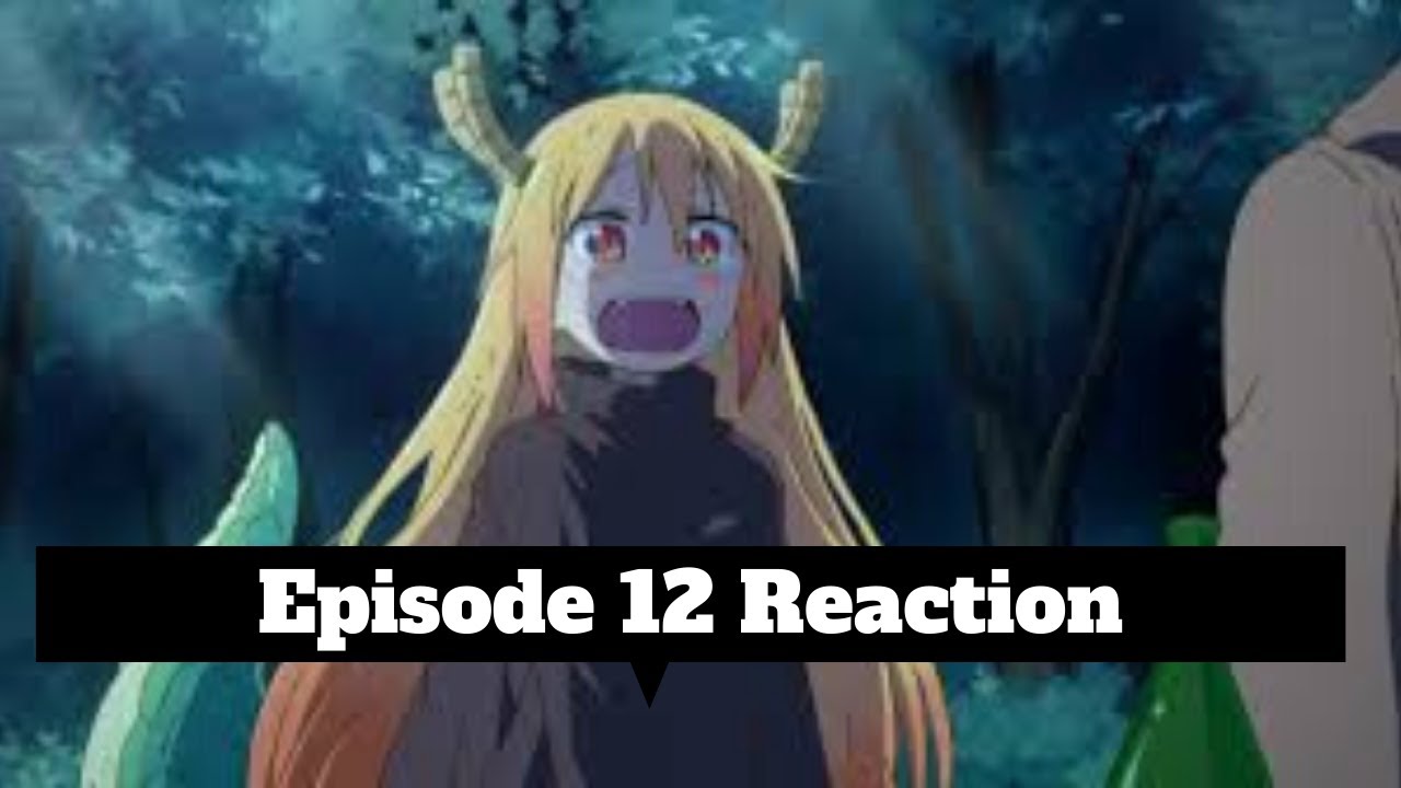 Miss Kobayashi's Dragon Maid Blind Reaction Episode 12 English Dub ...