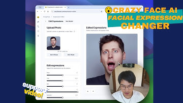 How to change your facial expression with AI online for free (updated, support video) crazyface ai