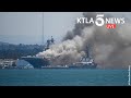 Authorities provide update on Navy ship fire in San Diego; at least 57 injured