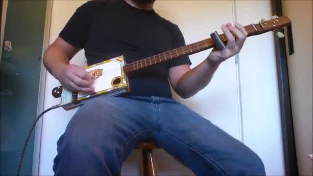 3 String Cigar Box Guitar YouTube