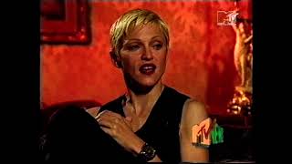 Madonna Mtv Uk News At Night Report On Dangerous Game And Girlie Talk Interview In Paris