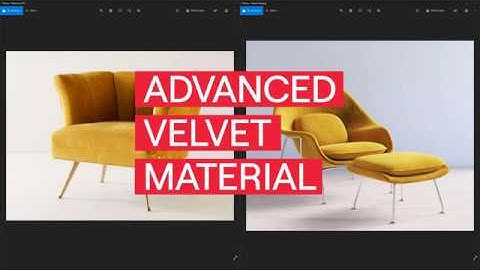 Advanced Velvet Material - V-Ray and 3ds Max
