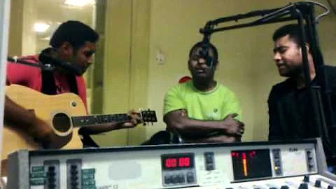 Dokidoki Gospel at Radio Skidrow Studio - Fijian Voice of Youth Program