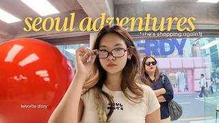 seoul adventures ep. 2 🌸 shopping, cute cafés, korean food & chicken 🇰🇷✨ screenshot 3