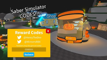 Saber Simulator all 26 CODES!!!