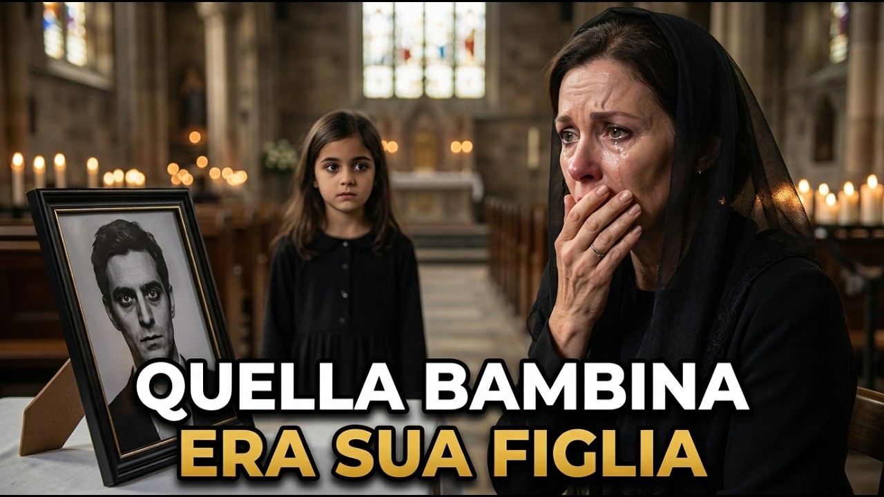 Quella bambina al funerale era sua figlia. 12 anni di bugie sono crollati in un istante
