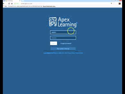 Apex Intro 1 Login