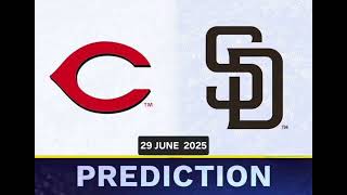 Cincinnati Reds VS San Diego Padres | Baseball Match Prediction