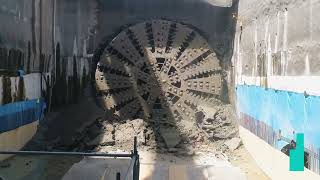 The story of tunnel boring machine Vida's breakthrough