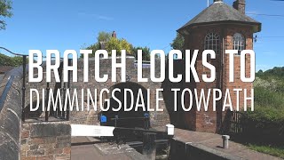 Bratch Locks to Dimmingsdale Towpath Walk: Staffordshire & Worcestershire Canal, Wombourne, UK
