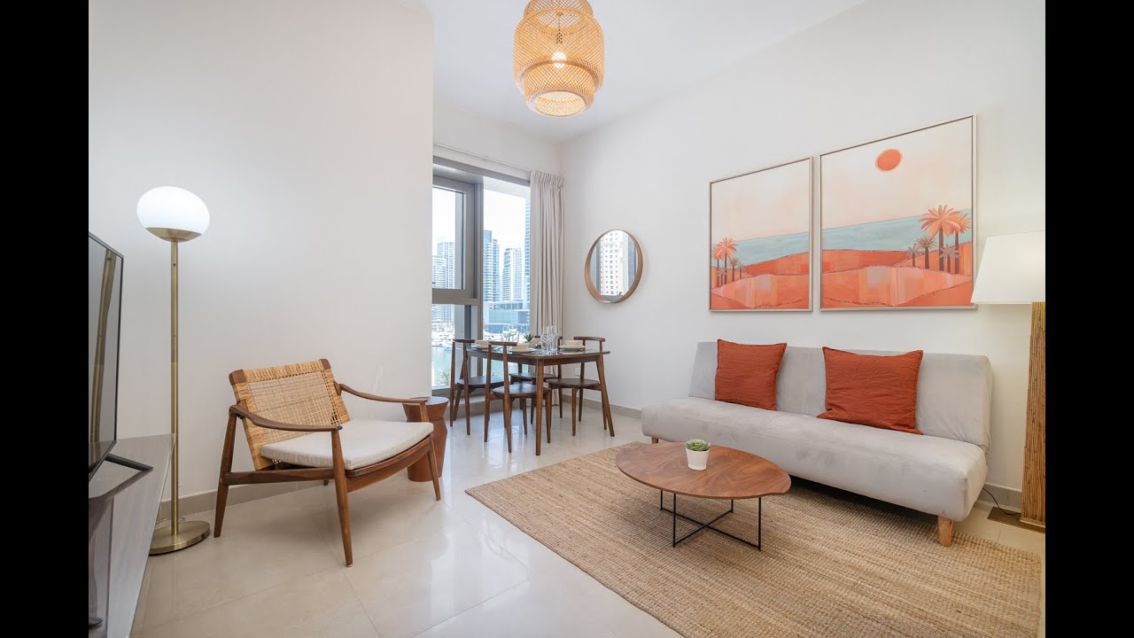 Marina View Home in Sparkle Tower JBR by Suiteable