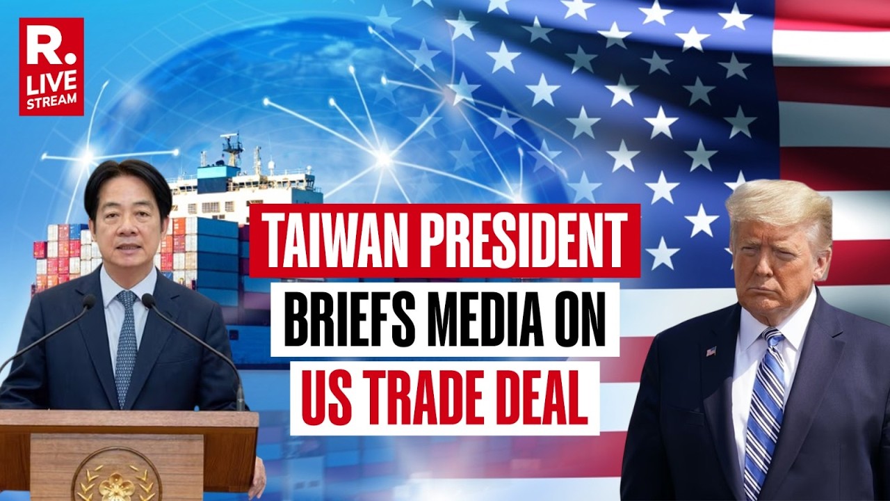 LIVE: Taiwan President Lai Ching-Te Holds Press Briefing On Signing A ...