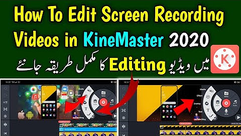 How to Edit My Videos in KineMaster Full Tutorial Video By NajiiTvOffical