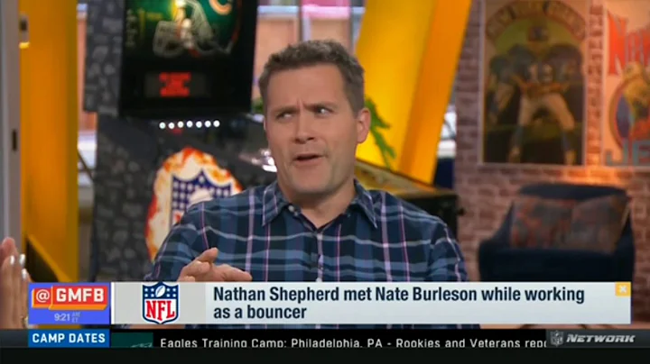 Nathan Shepherd met Nate Burleson while working as...