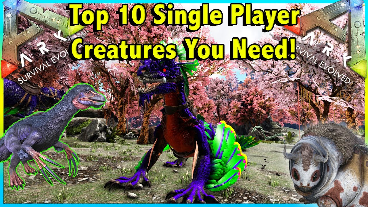 Top 10 BEST Creatures To Tame In Ark 2023! 