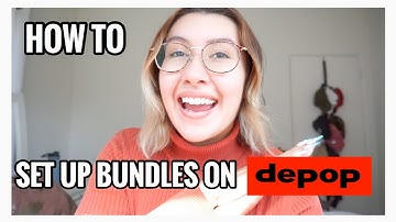 HOW TO SET UP BUNDLES ON DEPOP!!