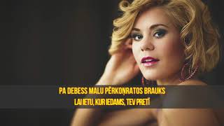 Video thumbnail of "Jenny May - Dzeltenie aizkari (KARAOKE)"