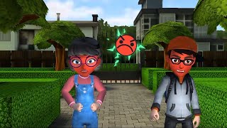 SCARY TEACHER 3D MISS T REVENGE HYPNOTIZE PRANK GAMEPLAY HOUSE 🏘️🏘️