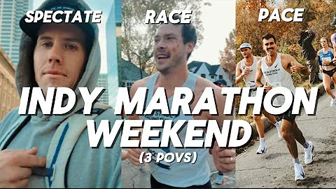 Indianapolis Marathon Weekend: Danny Sub-2:40 Attempt, Strieg Paces, Scotty Best Spectator Ever?