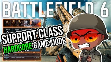 Support class trying not to suck | Battlefield 6 HARDCORE game mode