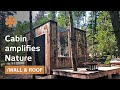 Open-roof cube cabins and containers to build a Boreal utopia