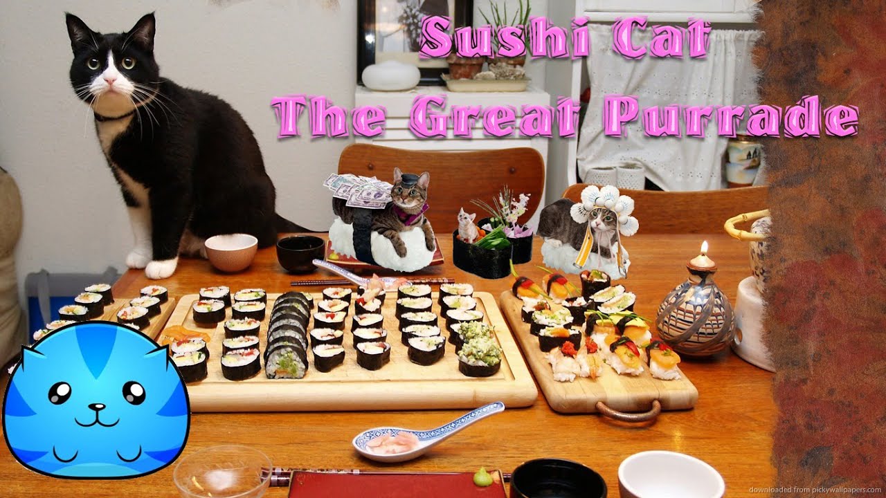 Sushi Cat The Great Purrade YouTube